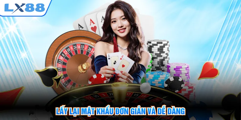 Lấy lại mật khẩu đơn giản và dễ dàng